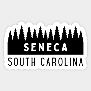 Seneca South Carolina SC Tourist Souvenir Sticker